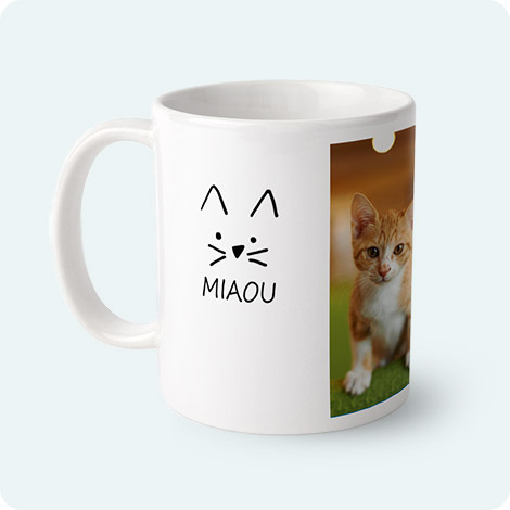 Mugs Photo Personnalis&eacute;s